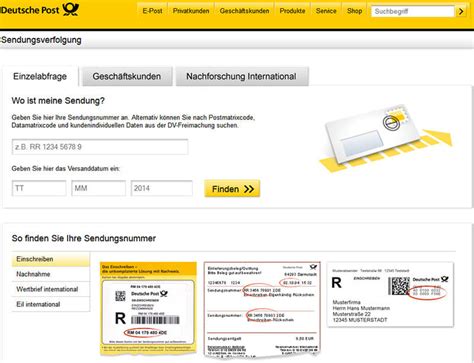 deutsche post briefverhandlung kostenlos.